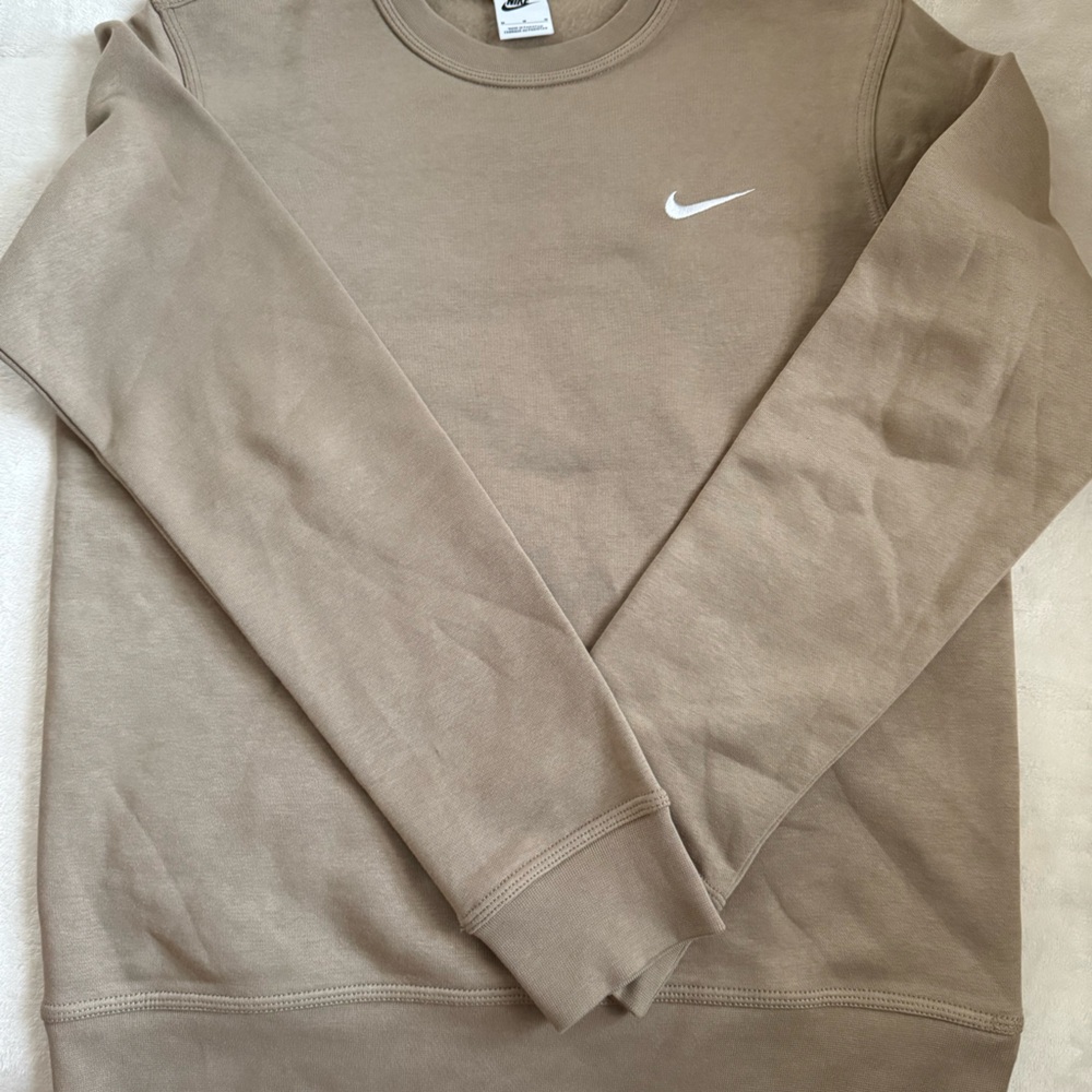 Tan Nike hoodie